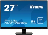 iiyama XU2792HSU-B1 27 Inch IPS LCD with Slim Bezel, 4ms, Full HD 1920×1080, 250 cd/m² Brightness, 1x HDMI,1 x DisplayPort,1 x VGA, 2 x USB, 2 x 2W Speakers