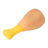 mdhsh Pet Squeak Toy da Masticare, Divertente Coscia di Pollo per Cani di Piccola Taglia Puppy Sound Toy 12.5×5.5cm
