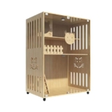 mobile per gatti Villa for gatti Gabbia for gatti in legno for uso domestico Letto a castello for gatti Nido for gatti Casa for gatti di lusso for interni a due piani Gabinetto for gatti multi-gatto c