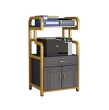 mobiletto porta stampante Stampante for uffici di stoccaggio rack home home multiplo for pavimentazione organizzatore scaffale di archiviazione su ruote for i file scanner cancelleria carrello porta s