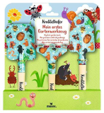 moses. 16142 – Set di 3 Attrezzi da Giardino per Bambini, Paletta da Giardino, Vanga e rastrello, Multicolore