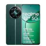 realme 12+ 5G Smartphone 12+512 GB con NFC, Sony LYT-600 OIS, Chipset Dimensity 7050 5G, Display AMOLED da 120 Hz, Smart Touch antipioggia, SUPERVOOC da 67 W, Pioneer Green(no adapter)
