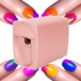 smafoseedding Stampante Digitale Mobile per Unghie, Gadget per Unghie, Controllo del Telefono Cellulare, Modello Personalizzato, Macchina per Stampante per Unghie per Bellezza E Cura Personale,A