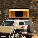 tenda da tetto auto tenda da tetto auto campeggio Tenda da tetto per auto classica per 3 persone, quattro stagioni, adatta per il campeggio e l’escursionismo, pali idraulici, con scala in lega di allu