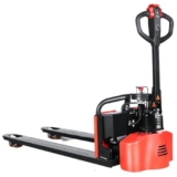 transpallet Martinetto elettrico for pallet, carrello elevatore for pallet motorizzato, capacità 3.300 libbre, dimensioni forca 46″x22″ for fabbrica, magazzino, supermercato, maniglia multifunzione pe