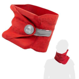 trtl Travel Pillow Rosso | Cuscino da viaggio salvaspazio | Per viaggiare comodamente in aereo, auto e autobus | Sistema di supporto unico | Lavabile in lavatrice