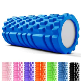 unycos – Foam Roller di Automassaggio Muscolare, Rullo Fitness in EVA Dura per Massaggi【Carico 130 kg | 33×14 cm】Yoga, Pilates, Terapia che Migliorara il Recupero in Palestra (Blu)
