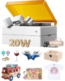 xTool M1 Ultra 4-in-1 Incisore Laser 20W con Base Rialzata e RA2 Pro, Macchina per Artigianato con Posizionamento Pin-Point e Autofocus per Scrapbooking, Taglio Vinile, Incisione Laser e Disegno